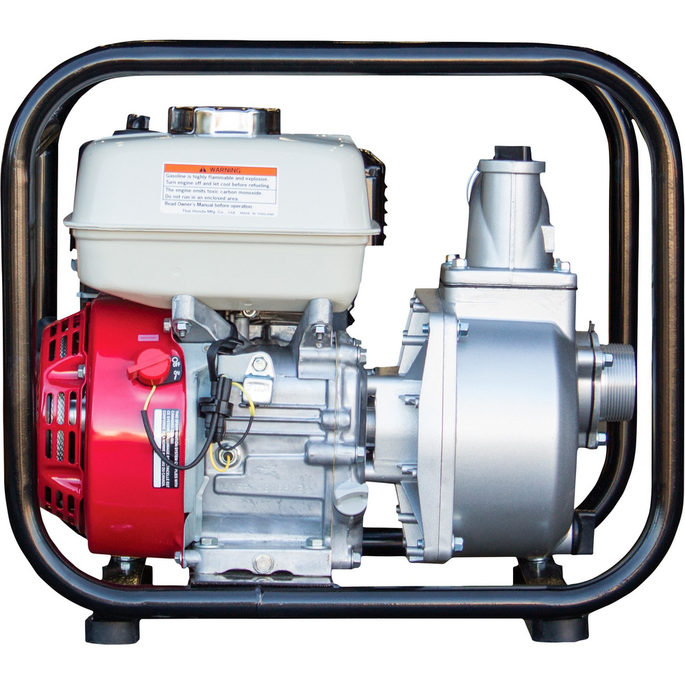 Brave Semi Trash Pump 2" with Honda GX160 Engine 147 GPM 3/8" Solids Capacity BRP160SP2 New
