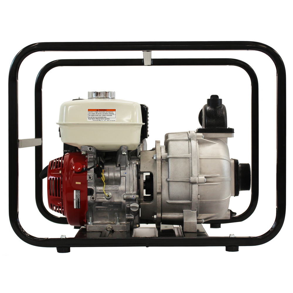 Brave Commercial Grade Trash Pump 3" with Honda GX270 Engine 390 GPM 1-1/2" Solids Capacity BRP550TP3 New