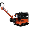 Brave Reversible Plate Compactor 27" x 20" with Honda GX200 Engine 6.5 HP 5400 VPM Compaction Force of 6744 lbs BRPRP220H New