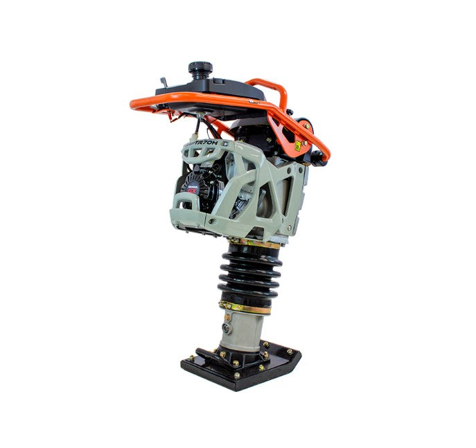 Brave Tamping Rammer 11.2" x 13.4" Honda GXR120 Engine 4496 Lbs Force BRPTR70H New