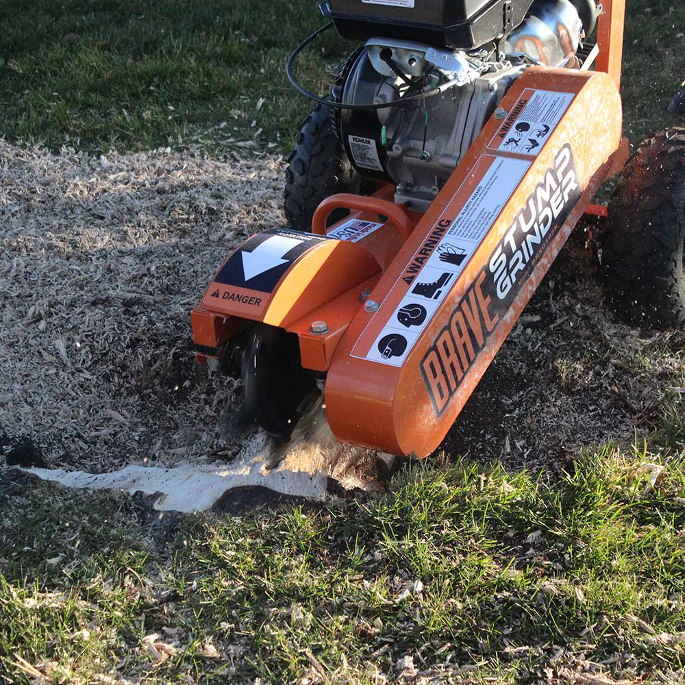 Capco Rgp Grinder Brave Stump Grinder with Kohler Engine Gas 14 HP and 12