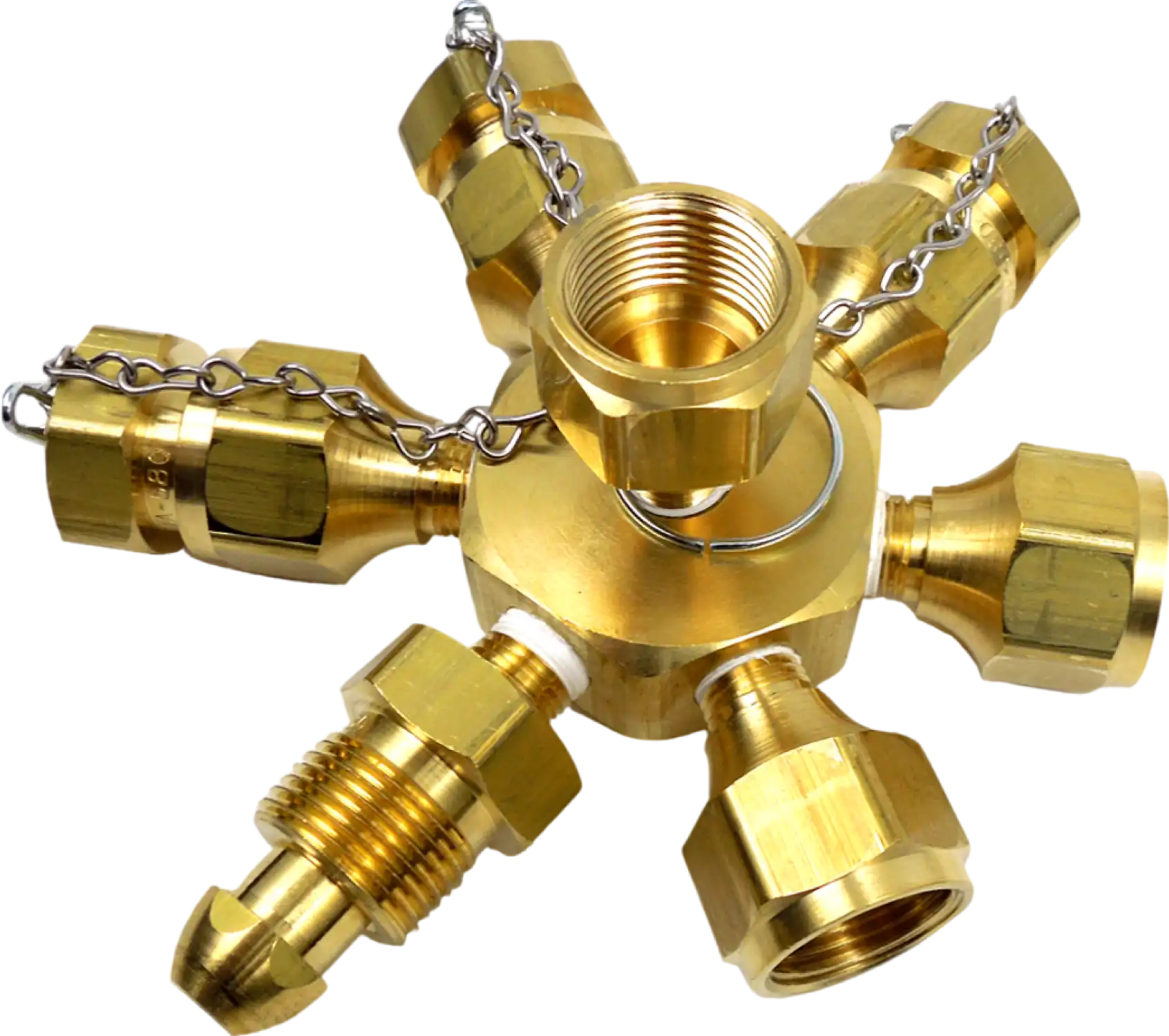 Blue Star BSMB70 Brass Manifold Block for Inert Gases New