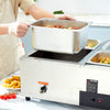 Vevor Food Warmer 4 Pan 12 Qt. for Countertop 1500W Electric Steam Table Stainless Steel New