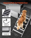 Vevor Dog Grooming Tub 61" Stainless Steel 440 Lb Capacity Non-Slip Ramp and Storage Cabinet New