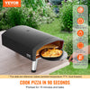 Vevor Pizza Oven 12" Outdoor Gas Powered 1000°F Max Temperature Black New