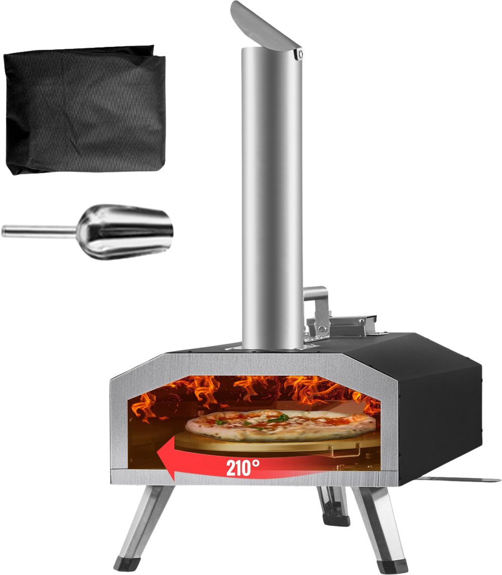 Vevor Multi-Fuel Outdoor Pizza Oven 12