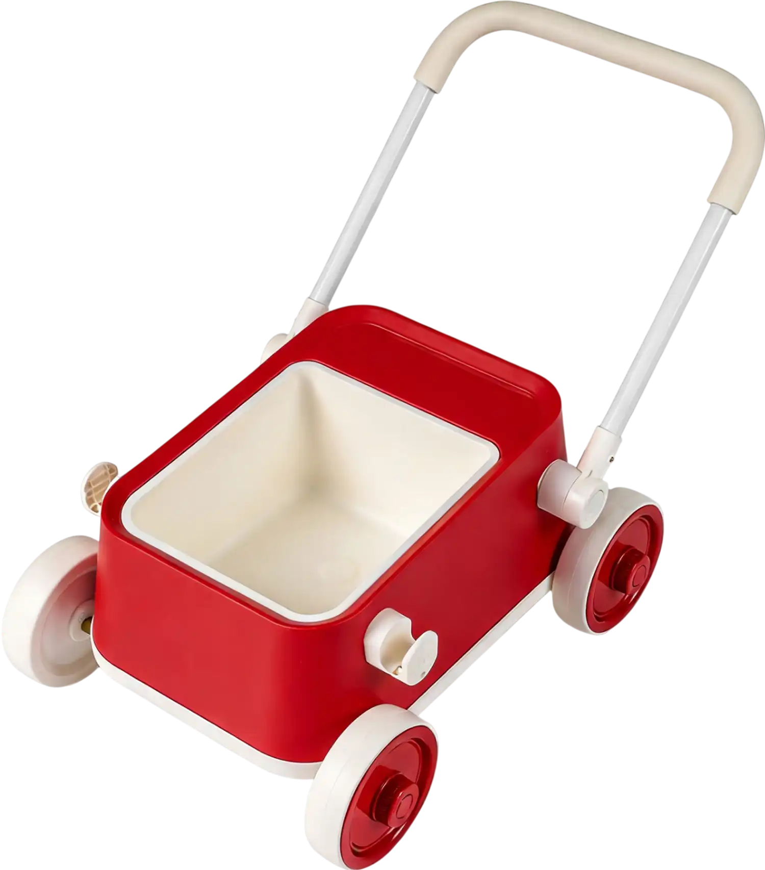 Costway Baby Push Walker Wheels Foldable Handlebar Storage Basket 96201999 New