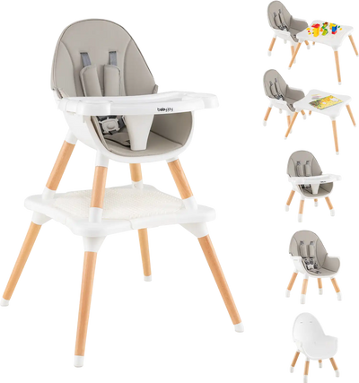 Costway 6-in-1 Baby Toddler High Chair 03861245 New