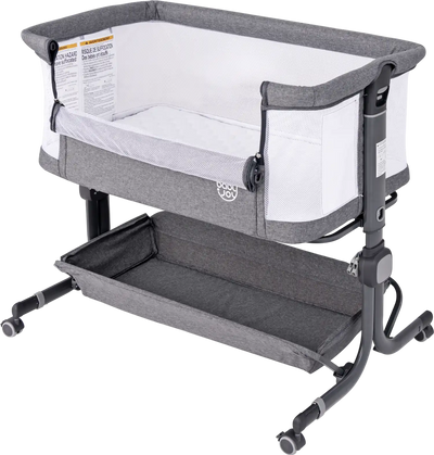 Costway Baby Bedside Sleeper Bassinet 6-Level Adjustable Height 15824367 New