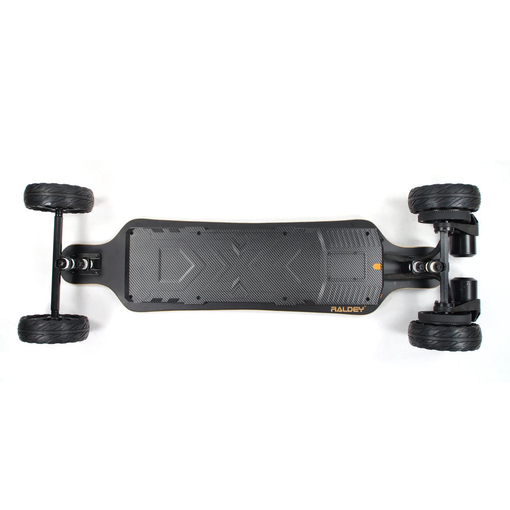 Raldey Bamboo V3S-AT All-Terrain Electric Skateboard 28 MPH 19 Mile Range Belt Drive 1500W New