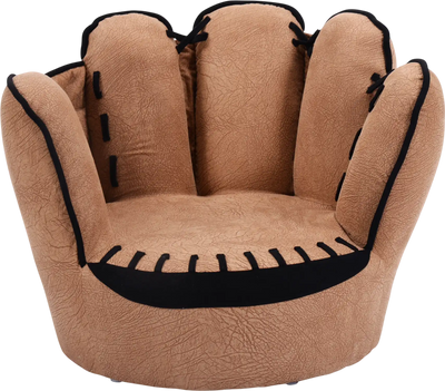 Costway Kids Baseball Glove Upholstered Sofa Chair 59286317 New