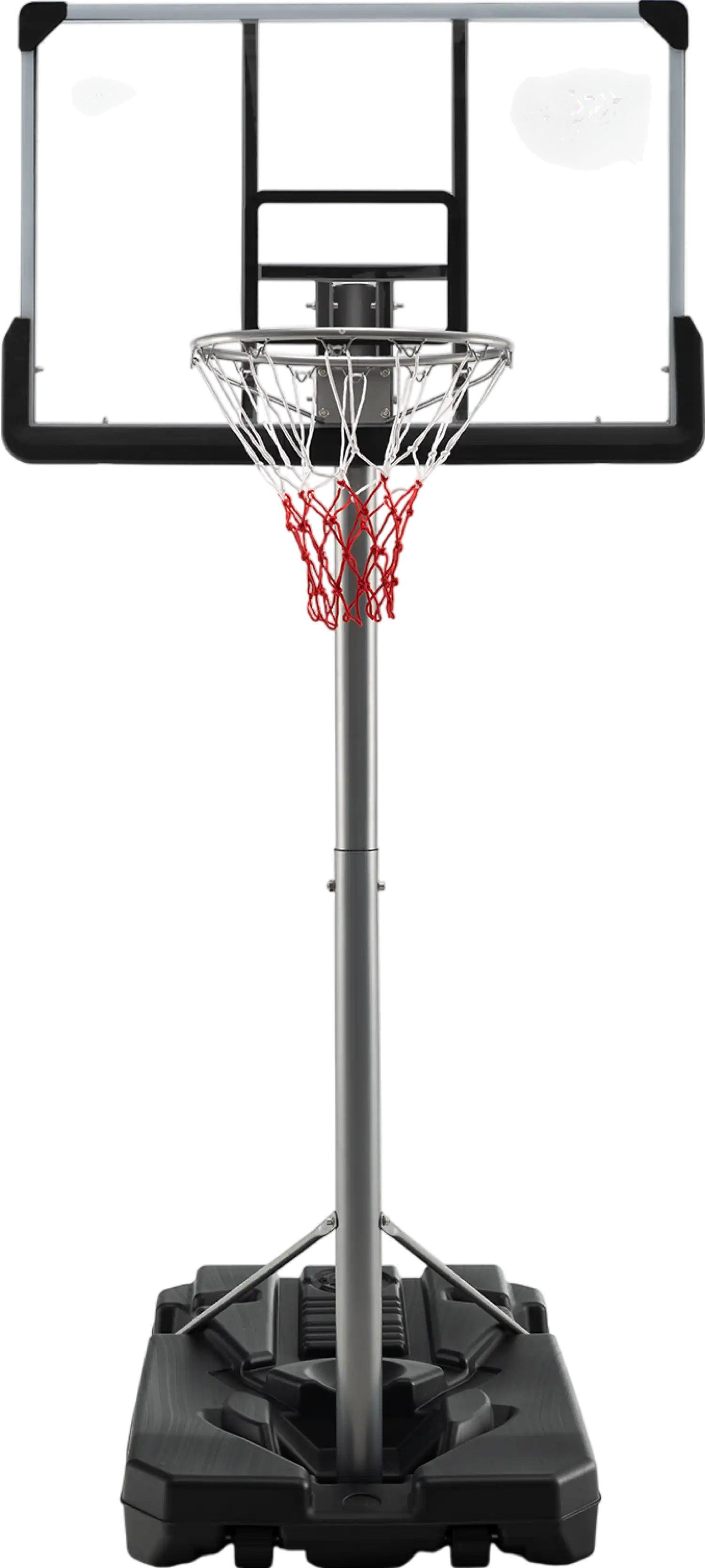 Costway Basketball Hoop with 5.4'-6.6' Adjustable Height and 50
