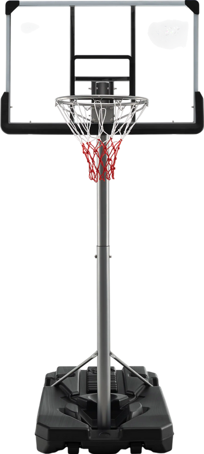 Costway Basketball Hoop with 5.4'-6.6' Adjustable Height and 50