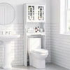 Bathroom Spacesaver Over the Toilet Door Storage Cabinet - Gallery View 1 of 10