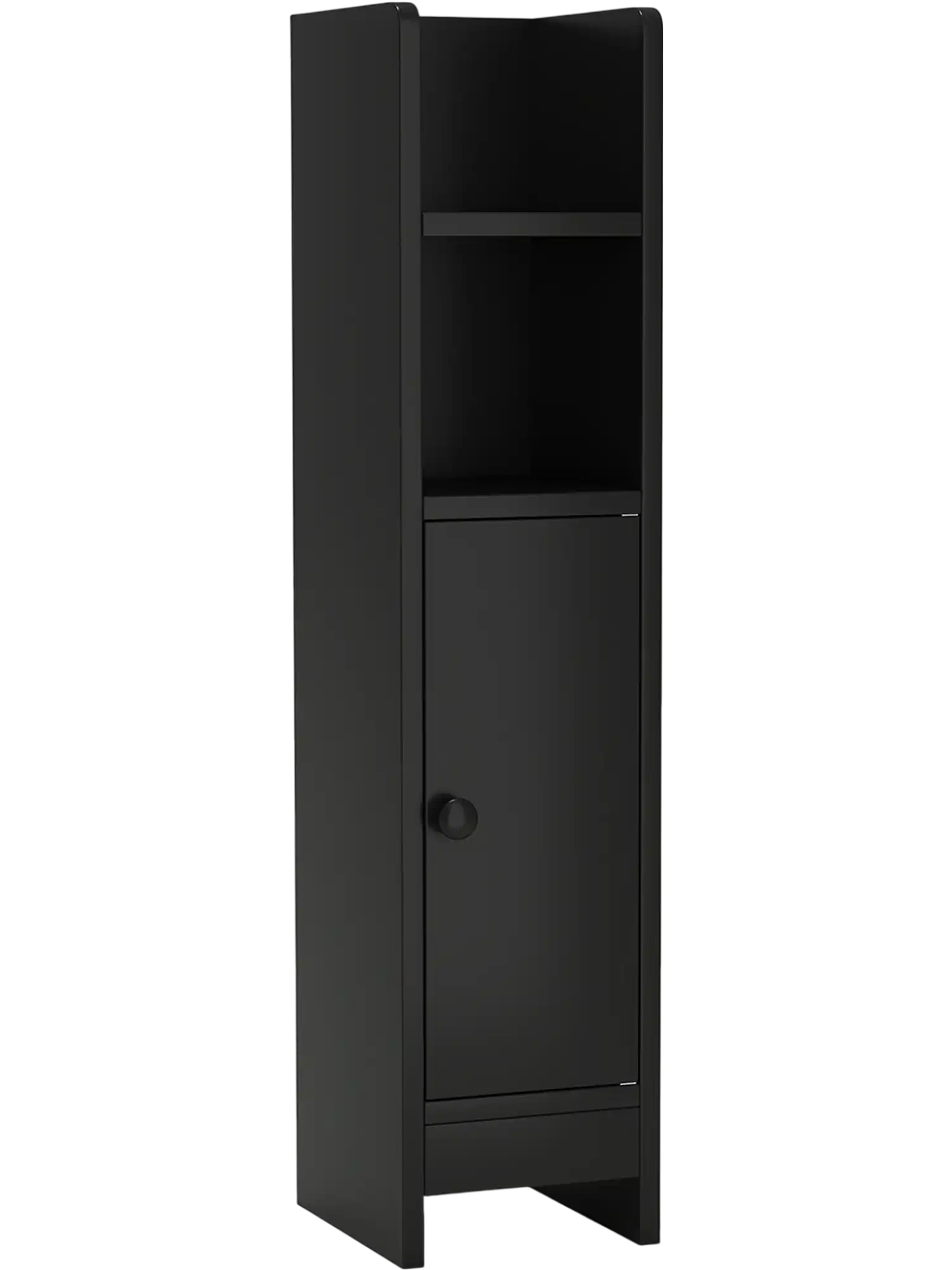 Costway Bathroom Slim Corner Storage Cabinet Door Adjustable Shelf 843516729 New