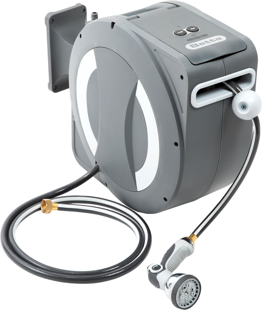Betta EaseReel Battery-Powered Retractable Hose Reel System