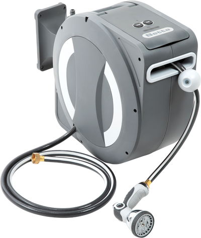 Instapark Betta EaseReel Hose Reel System with Battery-Powered Retraction New