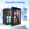 Beverage refrigerator cooler with 1.3 cu. ft. capacity, featuring a reversible door and powerful uniform cooling.
