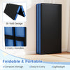 Bi-Fold Gymnastics Mat Thick Folding Exercise Mat with Carrying Handles - Gallery View 8 of 11