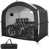 Bike Storage Shed Tent with PU4000MM Waterproof 210D Oxford Fabric for 5 Bikes