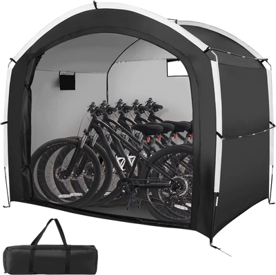 Costway Bike Storage Shed Tent Waterproof 5 Bikes 33023082 New