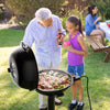 1600W Portable Electric BBQ Grill with Removable Non-Stick Rack-Black - Gallery View 1 of 10