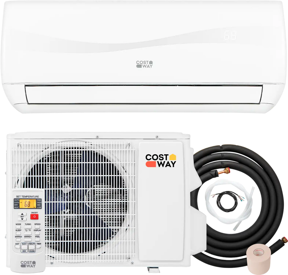 Blast Series 9000 BTU 19 SEER2 115V Ductless Mini Split Air Conditioner and Heater