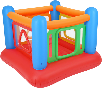 Costway Kids Blow Up Bounce House Transparent Side Walls 90281696 New