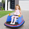 12V Electric Kids Ride On Bumper Car with Flashing Lights for Toddlers-Blue - Gallery View 1 of 13