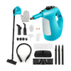 1400W Handheld Steam Cleaner with 14-Piece Accessory Kit and Child Lock-Blue - Gallery View 1 of 10