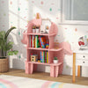 Kids Bookcase Toy Storage Organizer with Open Storage Shelves-Unicorn - Gallery View 1 of 10