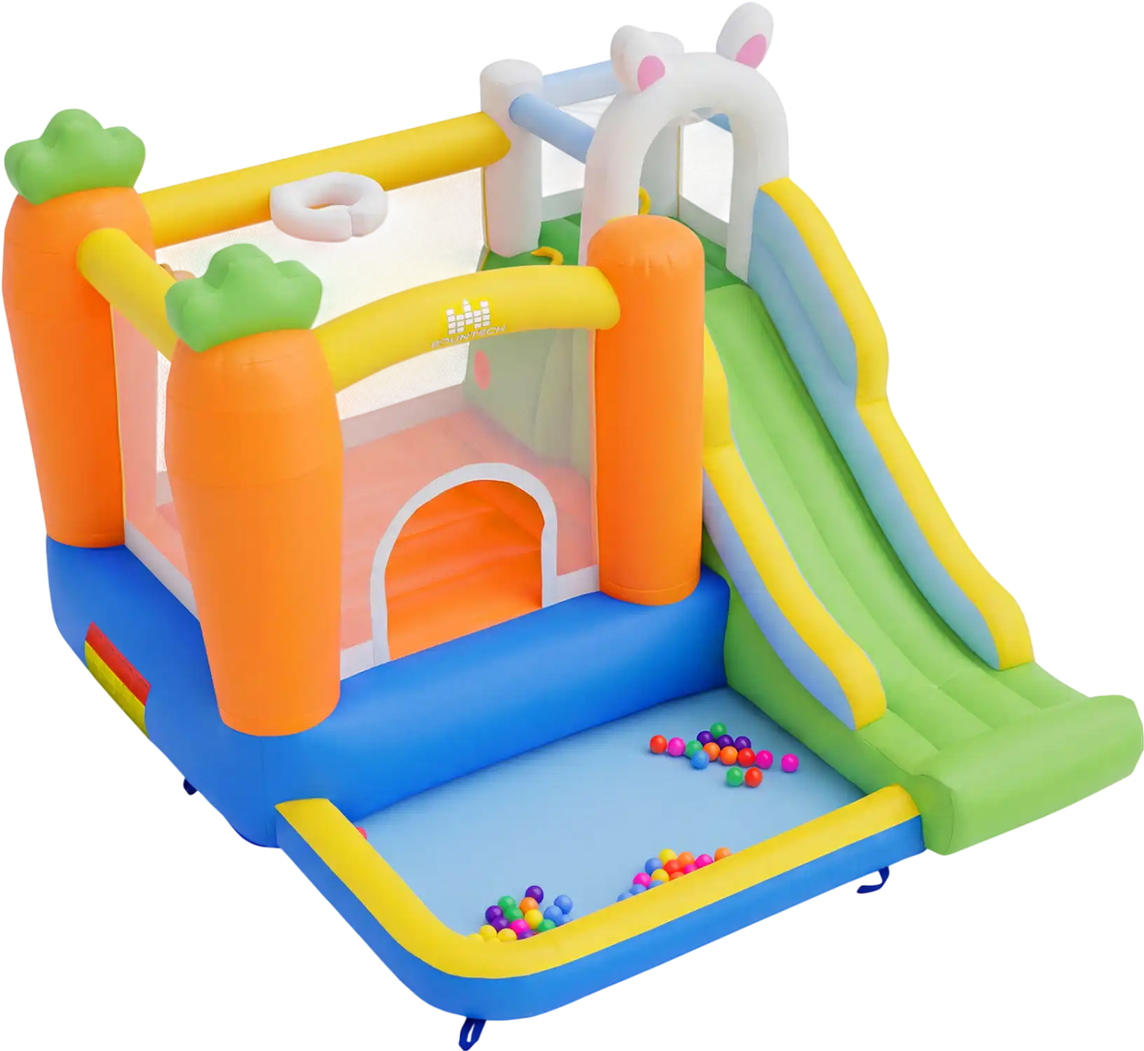 Costway Kids Bounce House w/ Climbing Wall Backyard Party 22600591 New