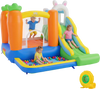 Bounce House for Kids 3-12 with Climbing Wall and 480W Blower for Backyard Party