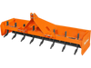 96" Box Blade Scraper with 8 Shanks 3 Point Hitch Tractor Attachment,  BB96