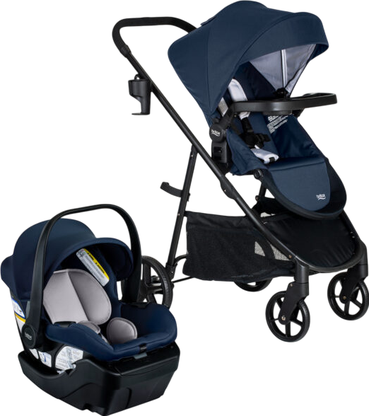 Britax Stroller and Car Seat Combo Willow Brook Travel System ClickTight New