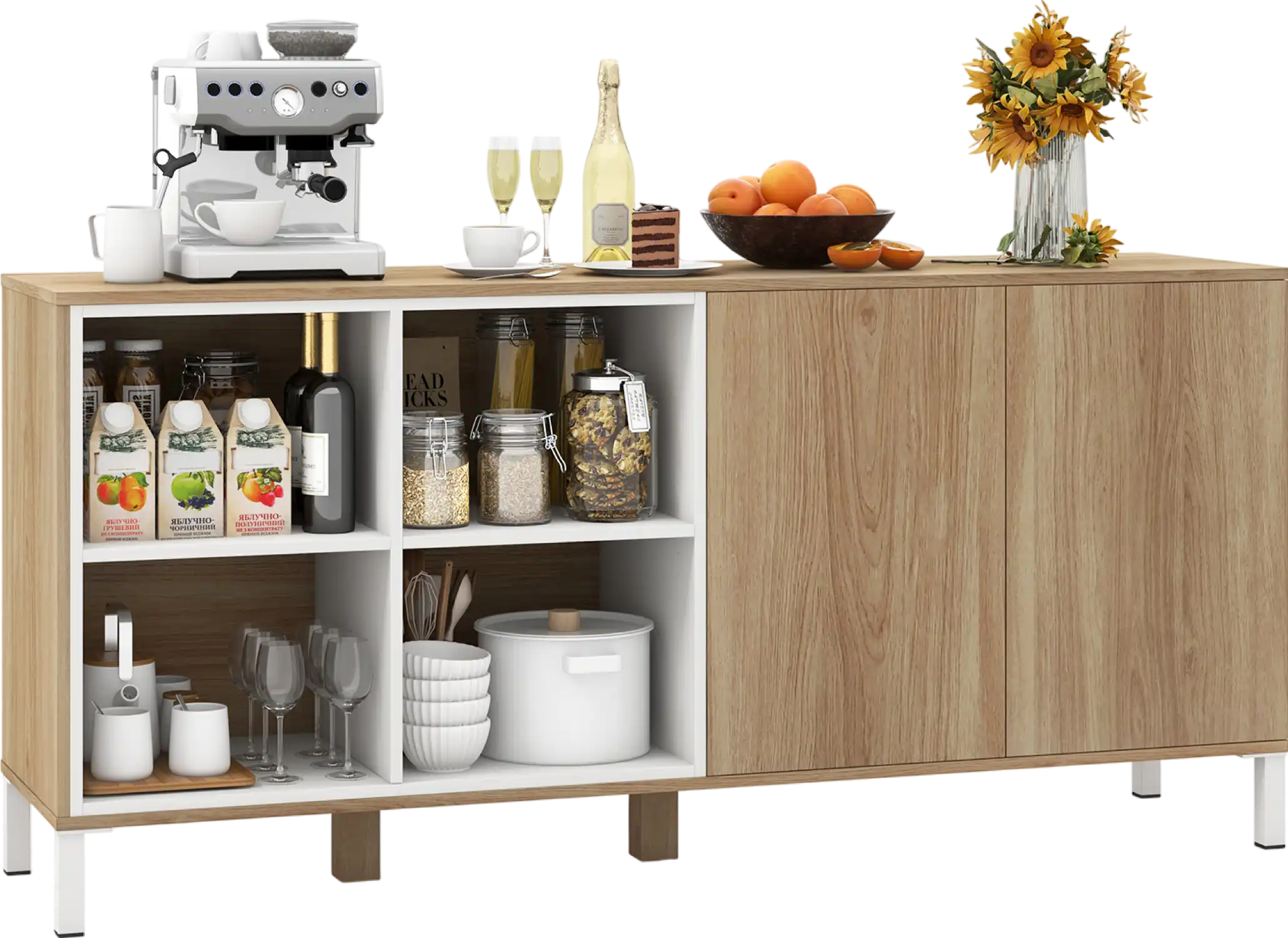Costway Sideboard Buffet 63
