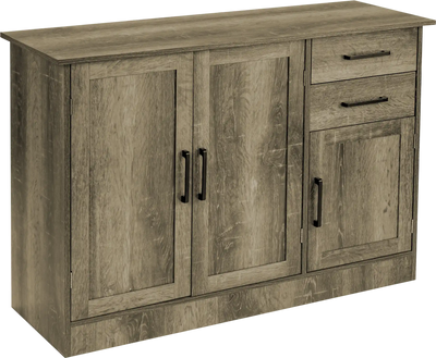 Costway Buffet Storage Cabinet Sideboard 2 Drawers 43716890 New
