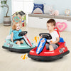 6V kids Ride-on Bumper Car with 360° Spinning and Dual Motors-Red - Gallery View 1 of 14