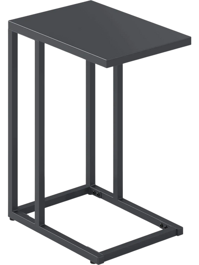 Costway C-Shaped Side Table Living Room Bedroom 571932468 New