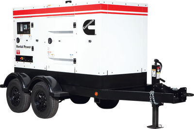Cummins C100D2RE Generator 100kW Diesel Towable Package 50/60Hz New