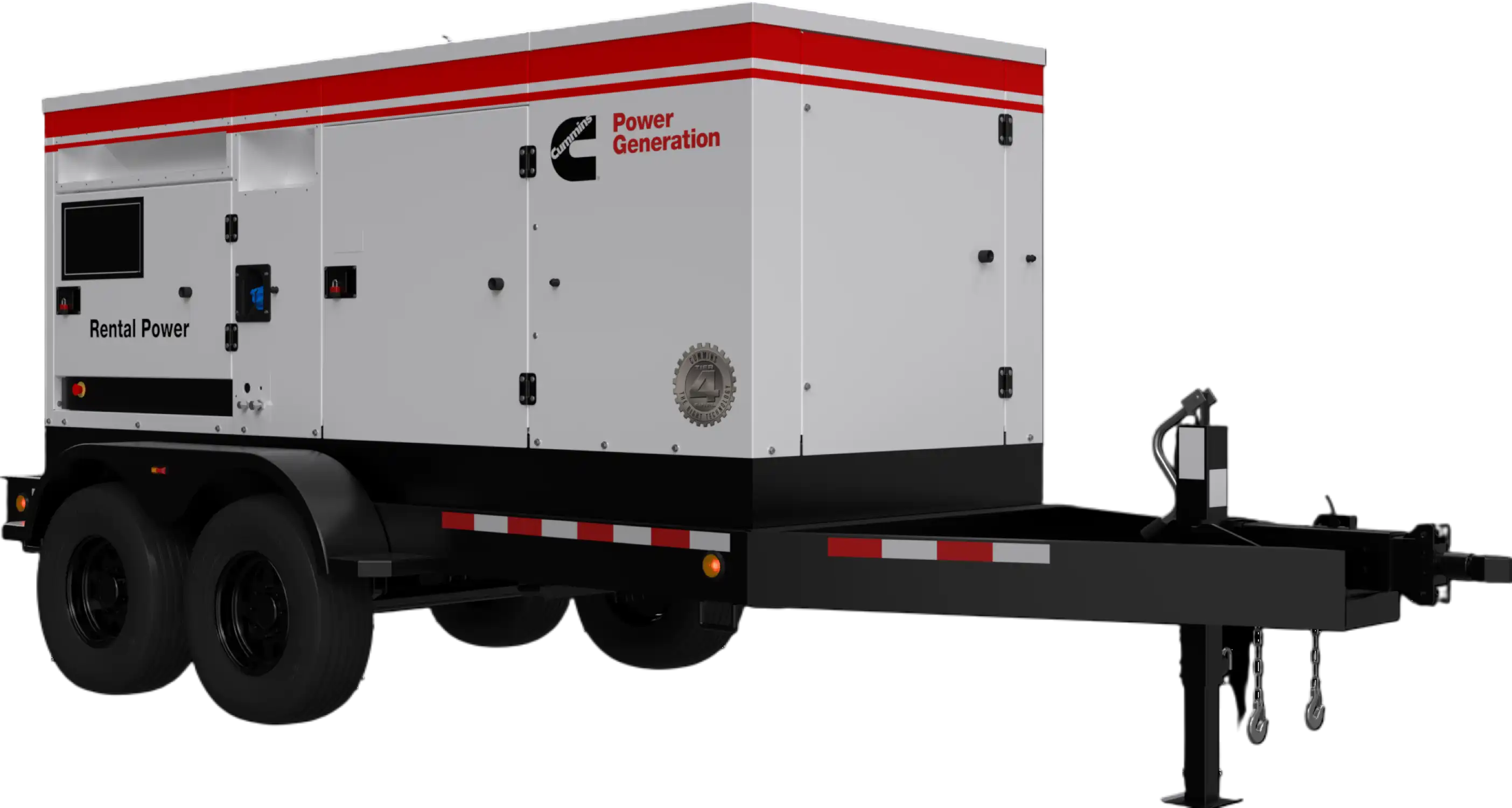 Cummins C200D2RE Generator 200kW Diesel Towable Package 50/60Hz New