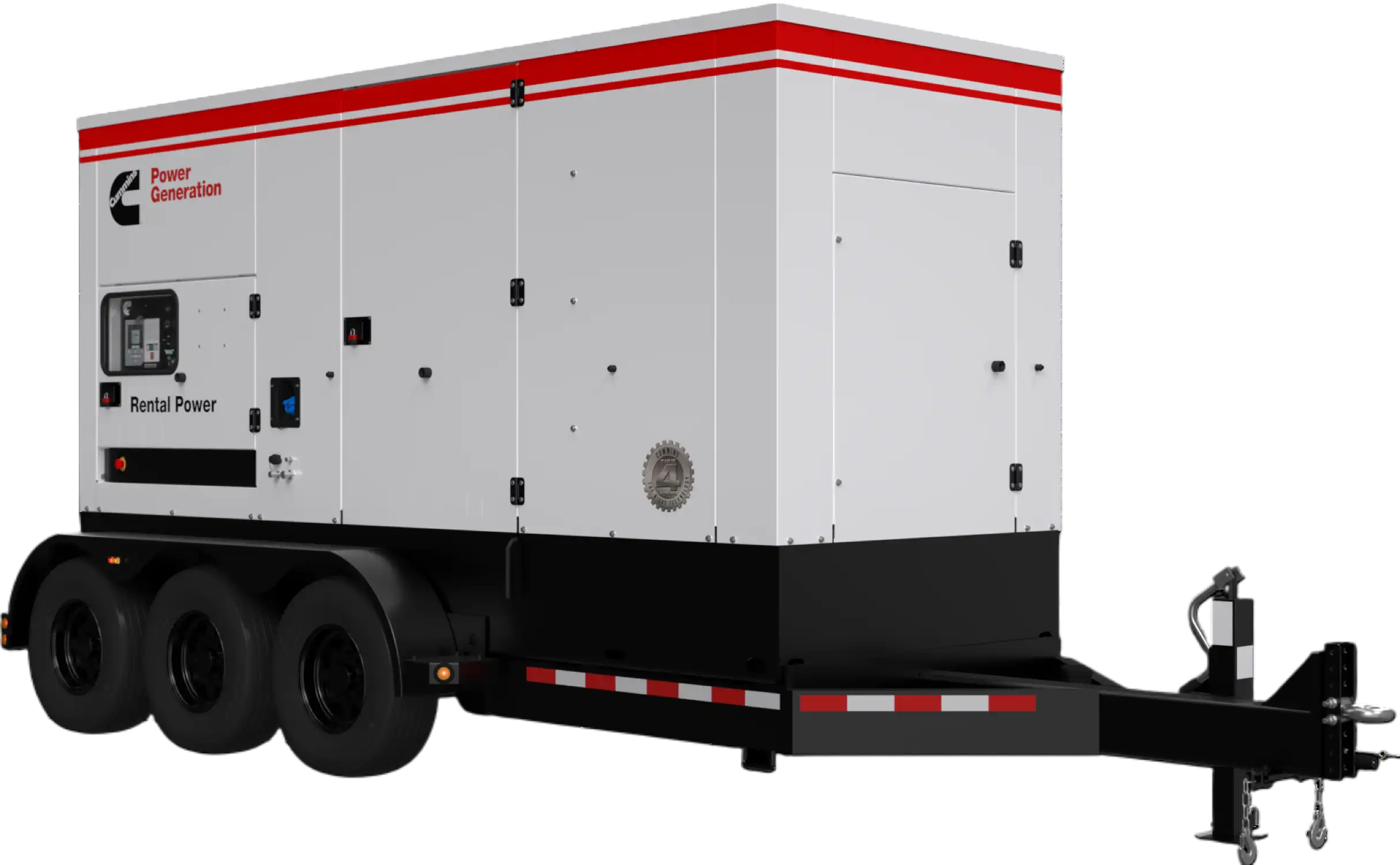 Cummins C275D2RE Generator 275kW Diesel Towable Package 50/60Hz New