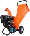 EFCUT C40E 4" Wood Chipper, Easy Key Start, 9HP 274cc Gas Powered Engine, 4 inch Max Branch Capacity, Heavy Duty Shredder Mulcher with Electric Start