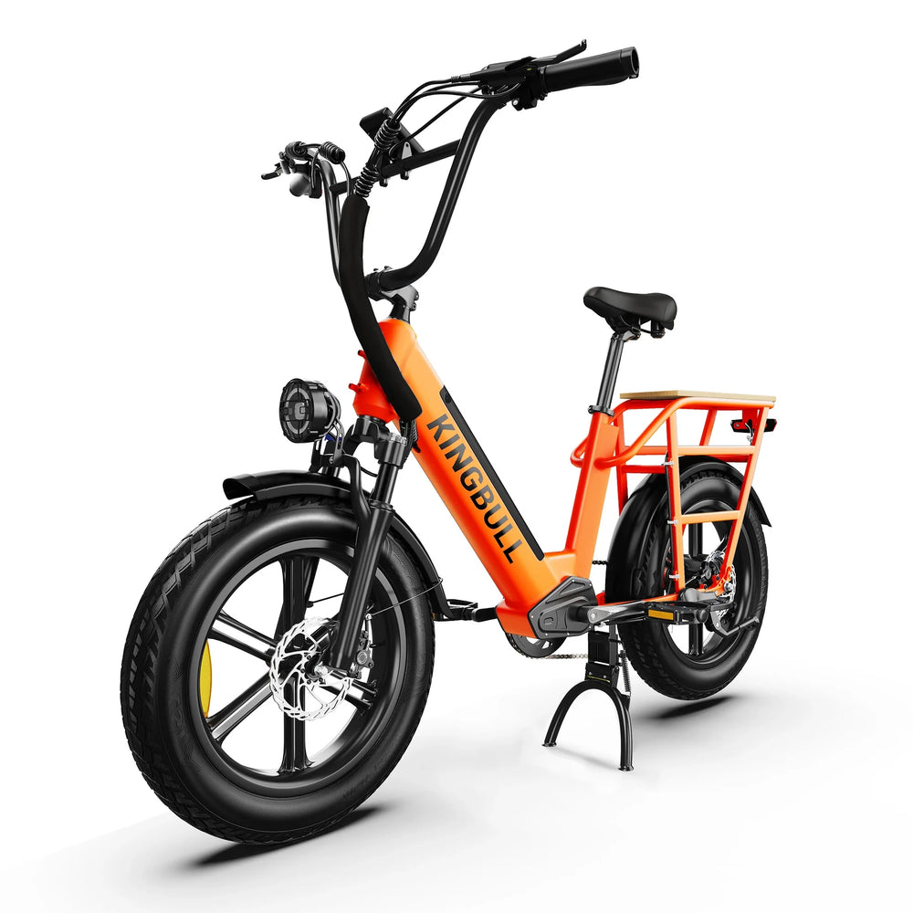 Kingbull Voyager KVG-04 Cargo Electric Bicycle 28 MPH 60 Mile Range 750W 48V New