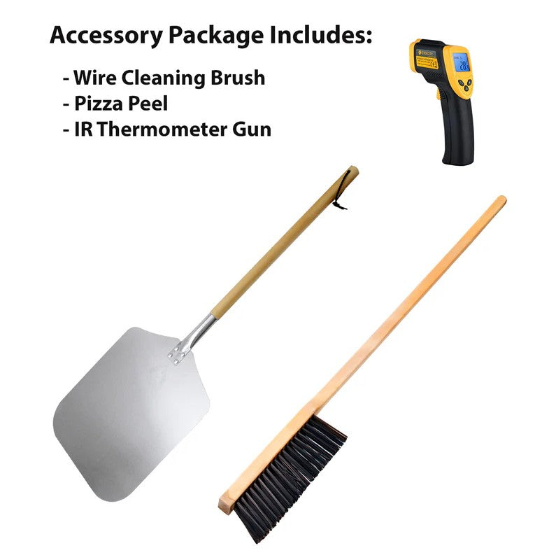 Chicago Brick Oven CBO-500 Countertop Wood Fired Pizza Oven 27" x 22" Cooking Surface New