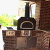Chicago Brick Oven CBO-750 Hybrid Countertop Pizza Oven Natural Gas Dual-Fuel 38" x 28" Residential Solar Black New