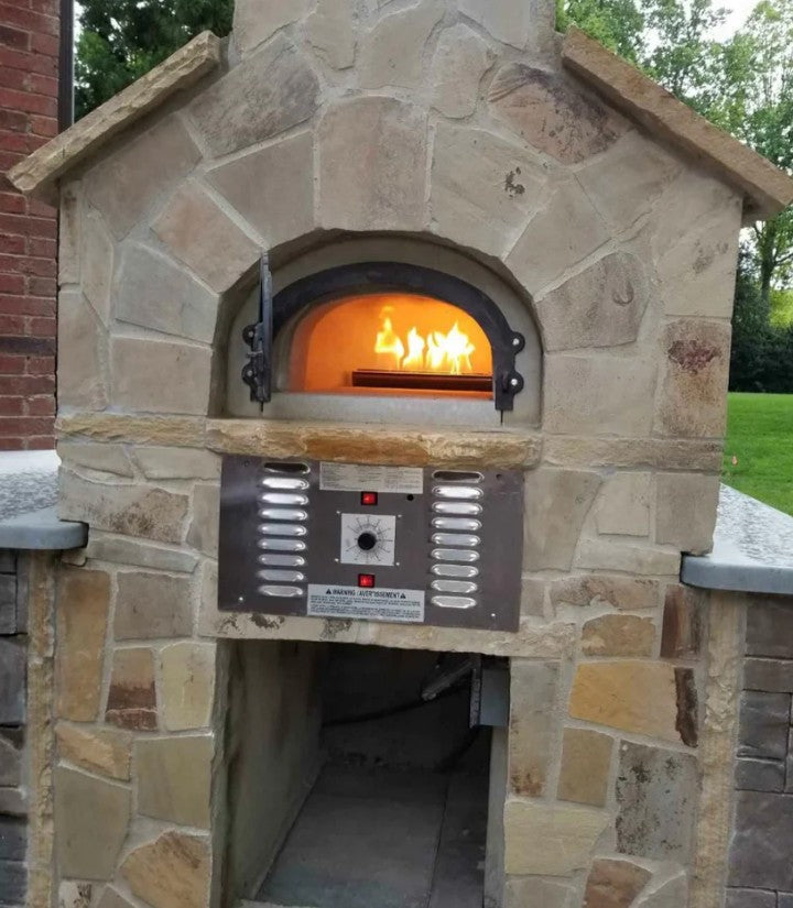 Chicago Brick Oven CBO-750 Hybrid DIY Pizza Oven Kit Propane Dual-Fuel 38" x 28" Cooking Surface New