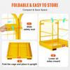 Vevor Forklift Safety Cage 36" x 36" Work Platform 1200 lbs Capacity Foldable For Aerial Job New
