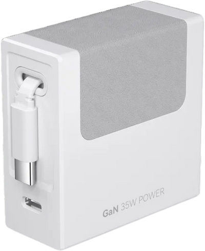 Giraffe Tools PDA40 Retractable Charger 40W White/USB-C New