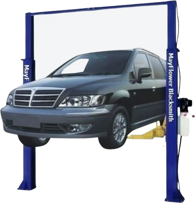 Mayflower Tools Blacksmith Two Post Car Lift Max Lift Height 71